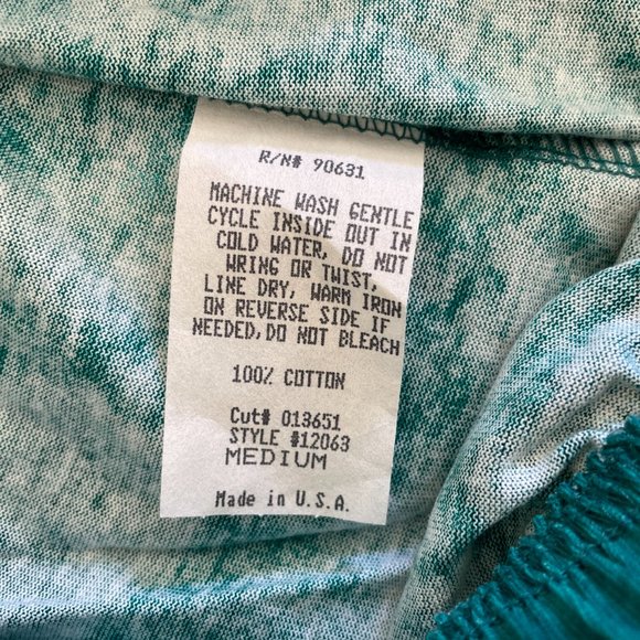 Coconut Bay Hawaiian Print Capri and T-Shirt Set Sz M - Picture 5 of 6